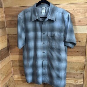 The North Face Men's Gray Checkered Shirt